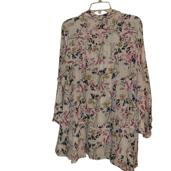 Chelsea and Theodore floral blouse size 1 X - Picture 2 of 5